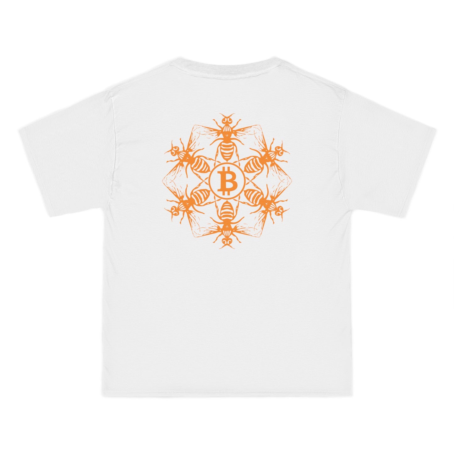 The Honeycomb Bitcoin Heavy Weight Tee | Essential Collection